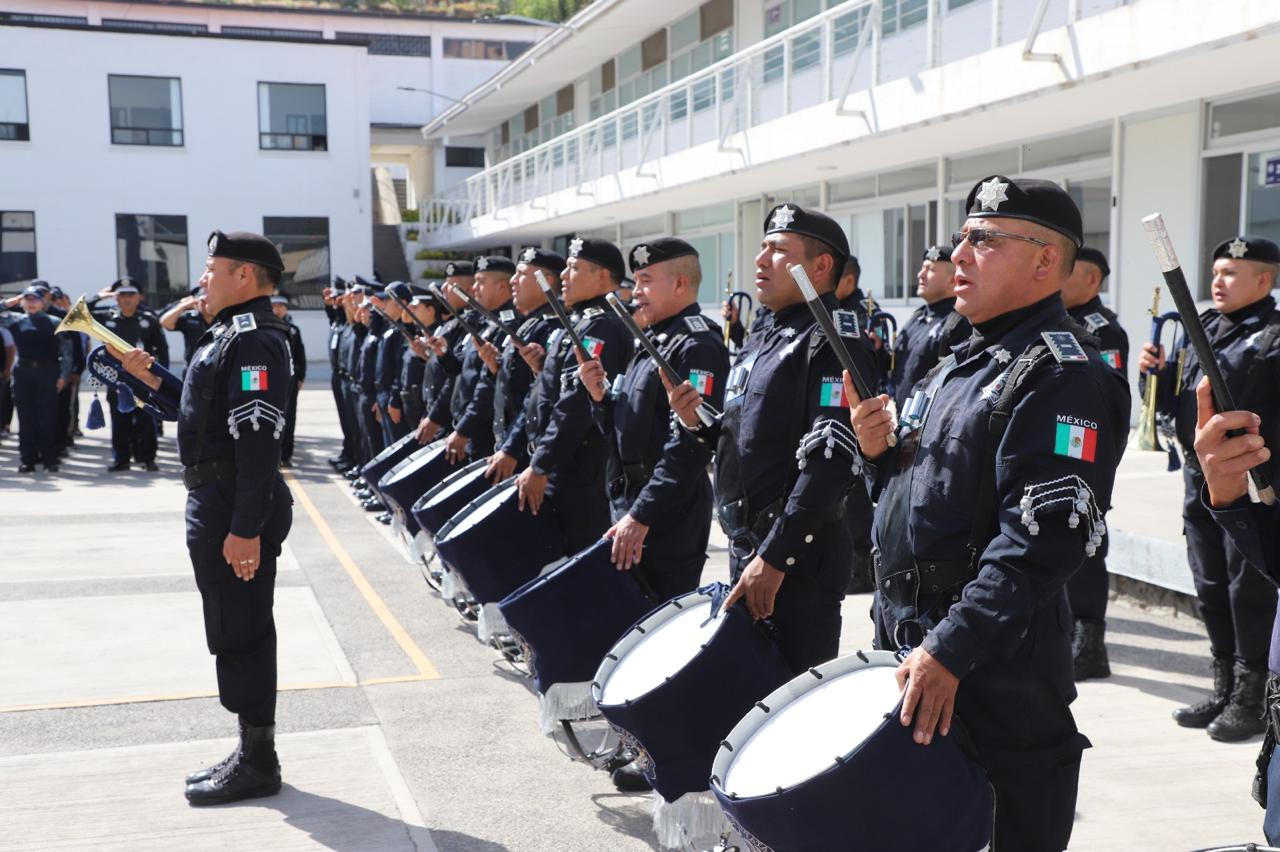 Otorgará gobierno de Tlaxcala beneficios a elementos de la SSC, como aumento salarial escalonado y uniformes de alta calidad